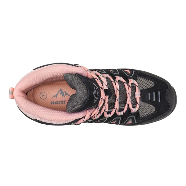 [Seeker] Women's Waterproof Hiking Boots - BLACK PINK - 3